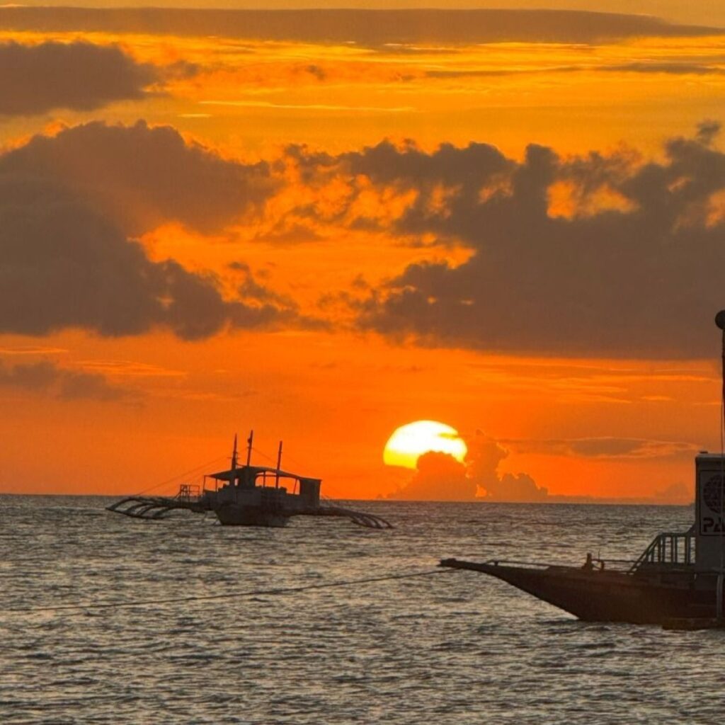 atarddecer en Malapascua