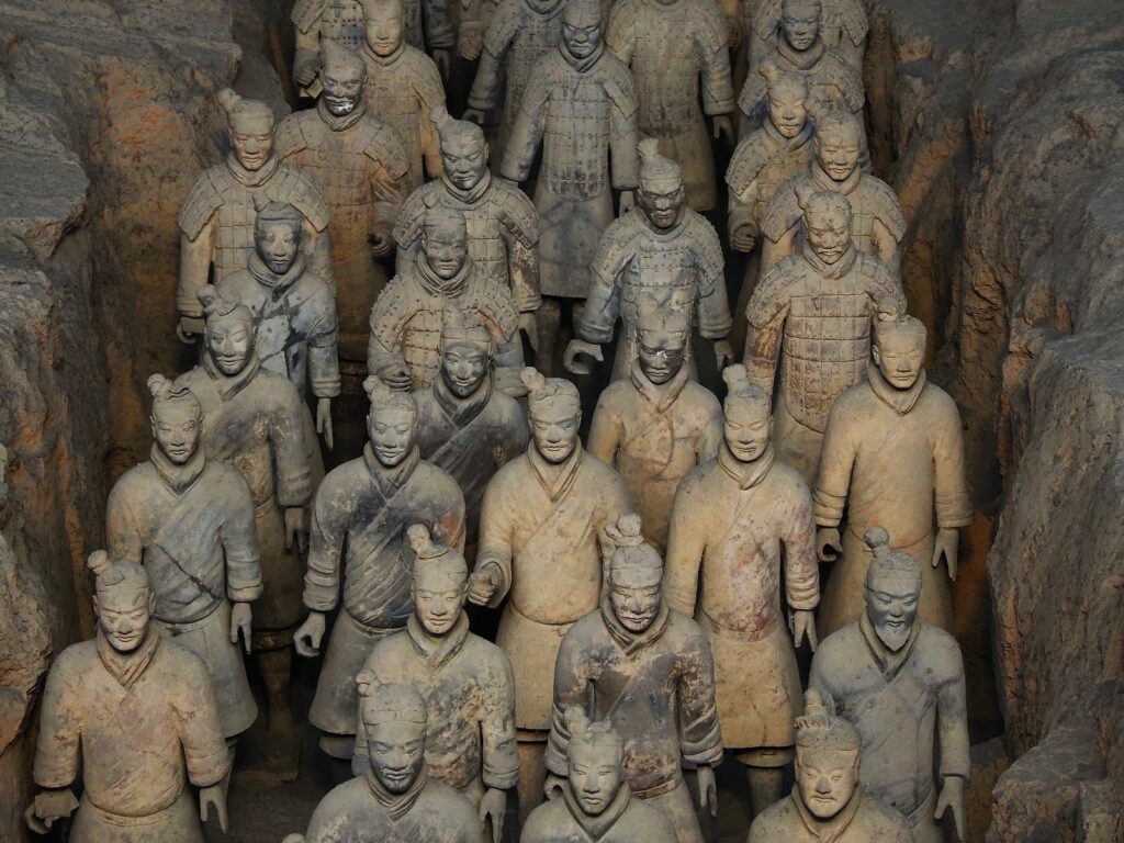 Guerreros de Terracota en Xi'an China
