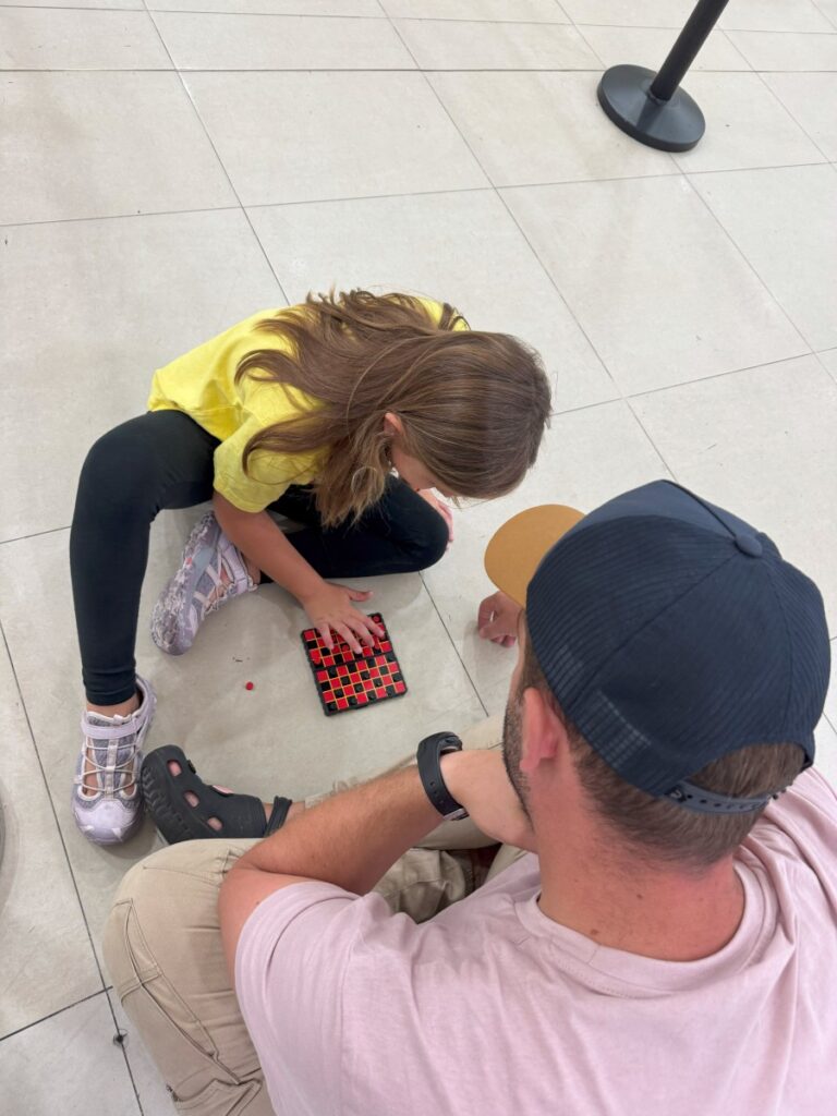 viajar con niños juego